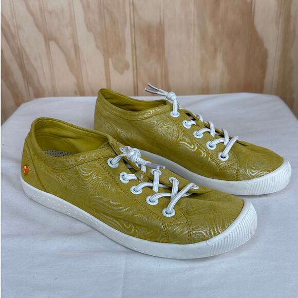 Softinos Isla Low-Profile Soft Textured Leather Women Sneakers Size EU 40/US 10 - Picture 10 of 14